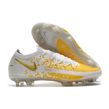 Nike Phantom Generative Texture GT Elite FG White Gold