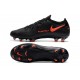 Nike Phantom Generative Texture GT Elite FG Black Dark Grey Chile Red