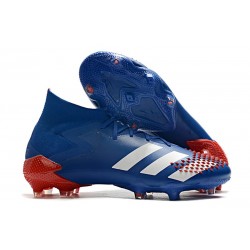 adidas Predator 20.1 FG Firm Ground Shoes Royal Blue White Active Red