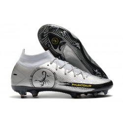 Nike Phantom Scorpion Elite Dynamic Fit FG Platinum Metallic Silver