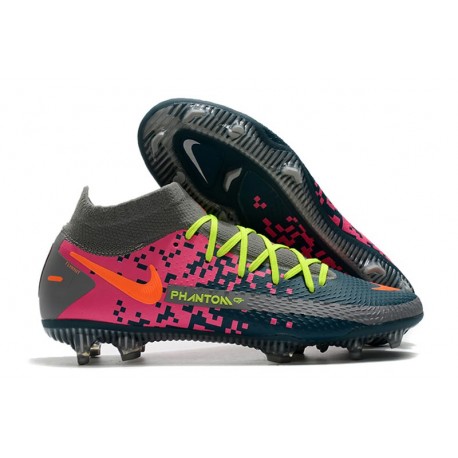 Nike Phantom GT Elite Dynamic Fit FG Navy Grey Pink