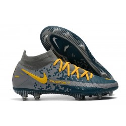 Nike Phantom GT Elite DF FG Firm Ground Navy Blue Yellow