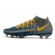 Nike Phantom GT Elite DF FG Firm Ground Navy Blue Yellow