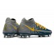 Nike Phantom GT Elite DF FG Firm Ground Navy Blue Yellow