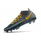 Nike Phantom GT Elite DF FG Firm Ground Navy Blue Yellow