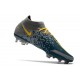 Nike Phantom GT Elite DF FG Firm Ground Navy Blue Yellow