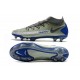 Nike Phantom GT Elite DF FG Firm Ground Silver Blue