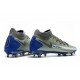 Nike Phantom GT Elite DF FG Firm Ground Silver Blue