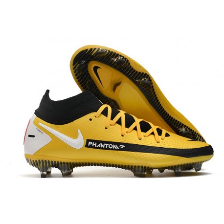 Nike Phantom GT Elite Dynamic Fit FG Yellow Black White