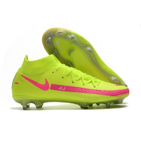 Nike Phantom GT Elite Dynamic Fit FG Green Pink