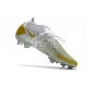 Nike Phantom GT Elite DF FG Firm Ground White Grey Gold