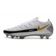 New 2021 Nike Phantom GT Elite FG Boots White Black Gold Red