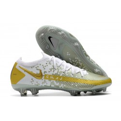 Nike Phantom Generative Texture GT Elite FG White Golden