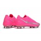 New 2021 Nike Phantom GT Elite FG Boots Pink Silver