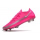 New 2021 Nike Phantom GT Elite FG Boots Pink Silver