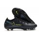 New 2021 Nike Phantom GT Elite FG Boots Black Volt