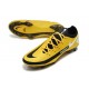 New 2021 Nike Phantom GT Elite FG Boots Yellow Black White