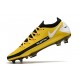 New 2021 Nike Phantom GT Elite FG Boots Yellow Black White