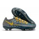 New 2021 Nike Phantom GT Elite FG Boots Blue Grey Yellow