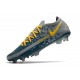 New 2021 Nike Phantom GT Elite FG Boots Blue Grey Yellow