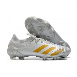 adidas News Predator Mutator 20.1 Low FG White Golden