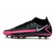 Nike Phantom GT Elite Dynamic Fit AG-PRO Black Pink Blast Metallic Silver