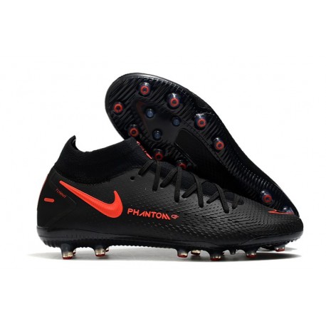 Nike Phantom GT Elite Dynamic Fit AG-PRO Black ChiliRed SmokeGrey