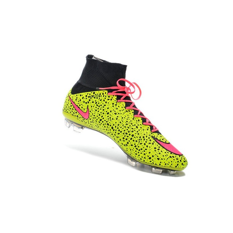 nike mercurial superfly yellow and pink