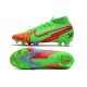 Nike Mercurial Superfly 7 Elite FG Mens Boot Green Red