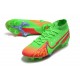 Nike Mercurial Superfly 7 Elite FG Mens Boot Green Red