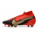 Nike Mercurial Superfly 7 Elite FG Mens Boot Red Black Gold