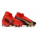 Nike Mercurial Superfly 7 Elite FG Mens Boot Red Black Gold