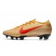 Nike 2021 Mercurial Vapor XIII Elite FG Golden Red