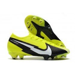 Nike 2021 Mercurial Vapor XIII Elite FG Volt Black White