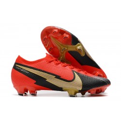 Nike 2020 Mercurial Vapor XIII Elite FG Red Black Gold