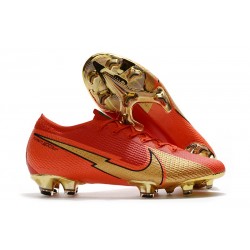 Nike 2020 Mercurial Vapor XIII Elite FG CR100 Red Gold