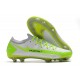 New 2021 Nike Phantom GT Elite FG Boots White Volt