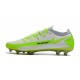 New 2021 Nike Phantom GT Elite FG Boots White Volt