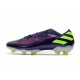 adidas Nemeziz 19.1 FG Firm Ground Boot Indigo Green Glory Purple