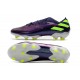 adidas Nemeziz 19.1 FG Firm Ground Boot Indigo Green Glory Purple