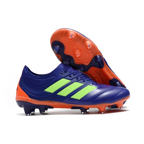adidas Copa 19.1 FG Soccer Boots Purple Green