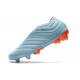 adidas Copa 20+ FG K-Leather Sky Tint Team Royal Blue Signal Coral