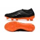 adidas Copa 20+ FG K-Leather Soccer Cleat Black Orange