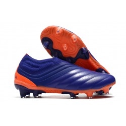 adidas Copa 20+ FG K-Leather Soccer Cleat Purple Green Orange