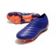 adidas Copa 20+ FG K-Leather Soccer Cleat Purple Green Orange