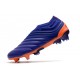 adidas Copa 20+ FG K-Leather Soccer Cleat Purple Green Orange