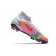 Nike Mercurial Superfly 8 Elite Cleats White Pink Black