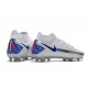 Nike Phantom GT Elite DF FG Firm Ground White Blue Black