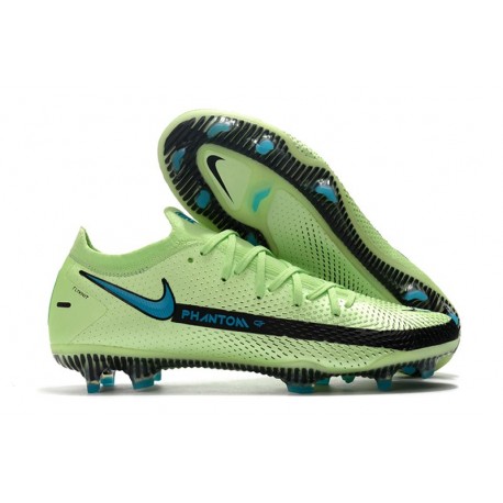 New 2021 Nike Phantom GT Elite FG Impulse - Lime Glow Aquamarine