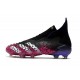 adidas Predator Freak + FG Shoes Core Black White Shock Pink